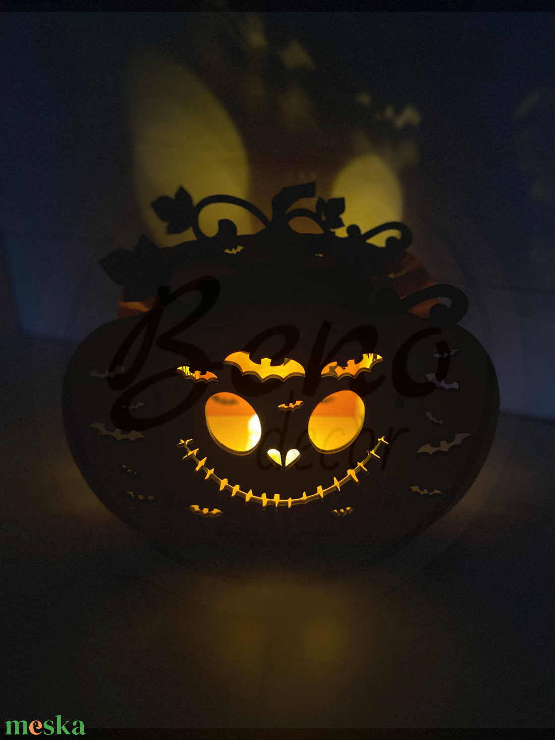 Töklámpás - otthon & életmód - dekoráció - halloween - halloweeni tök - Meska.hu