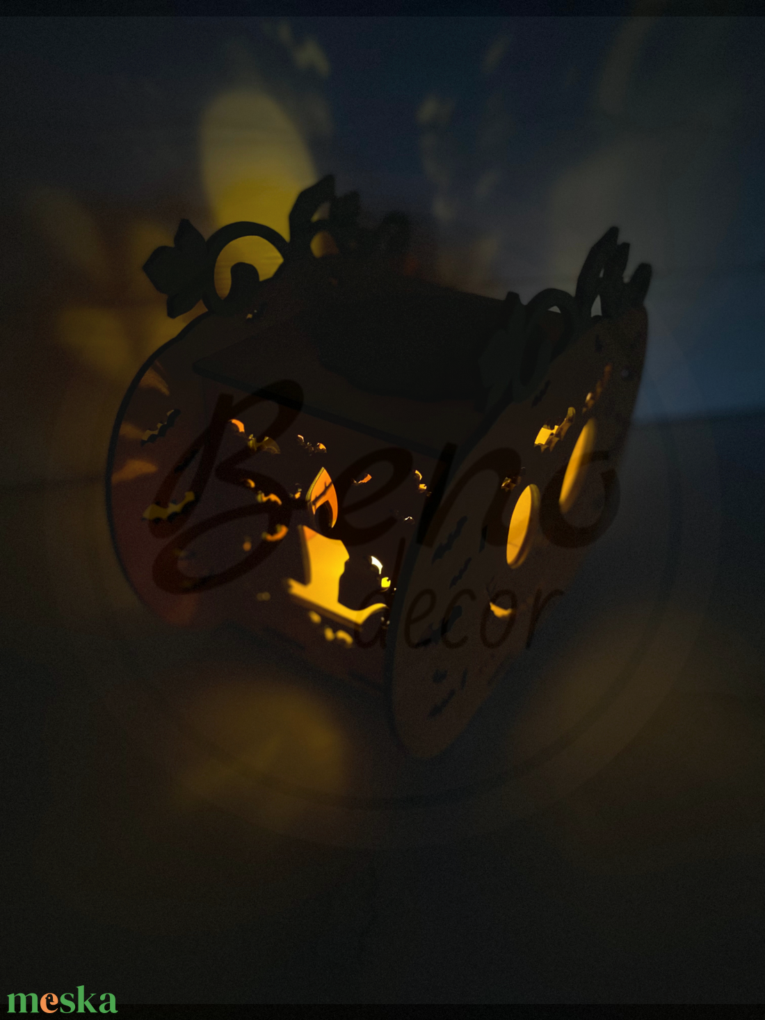 Töklámpás - otthon & életmód - dekoráció - halloween - halloweeni tök - Meska.hu