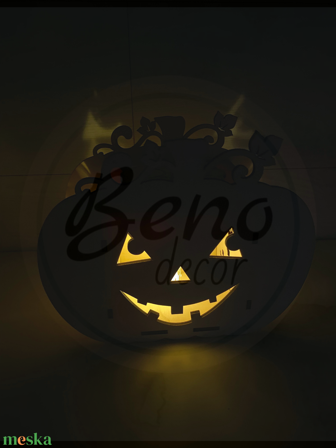 Töklámpás - otthon & életmód - dekoráció - halloween - halloweeni tök - Meska.hu