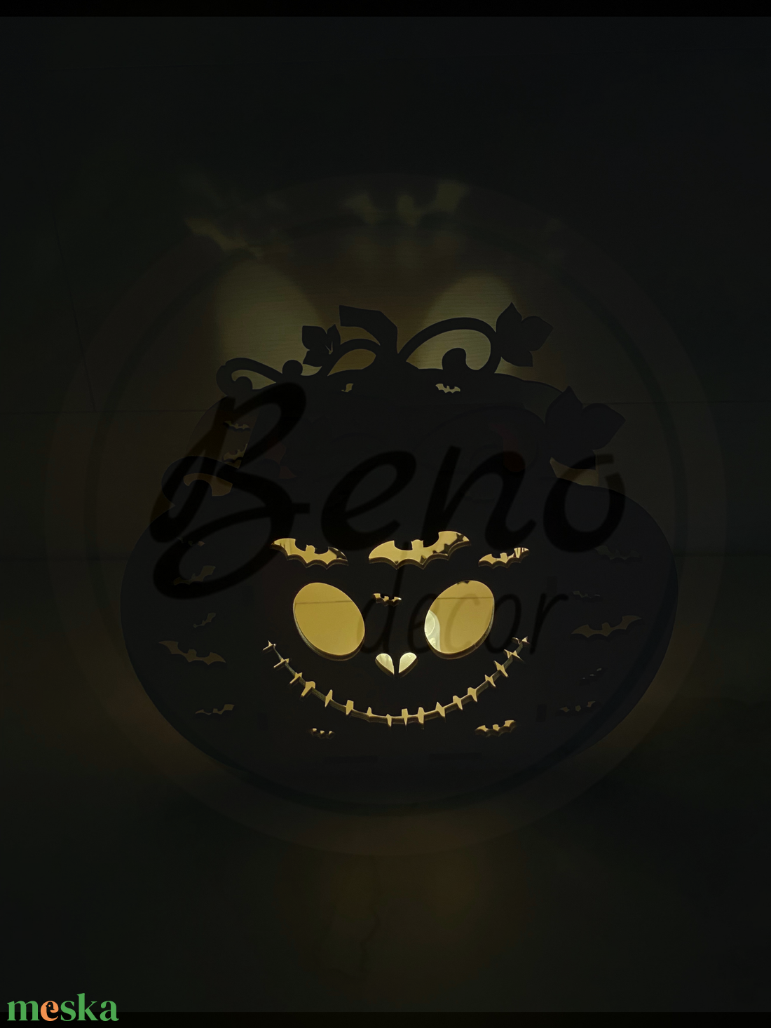 Töklámpás - otthon & életmód - dekoráció - halloween - halloweeni tök - Meska.hu