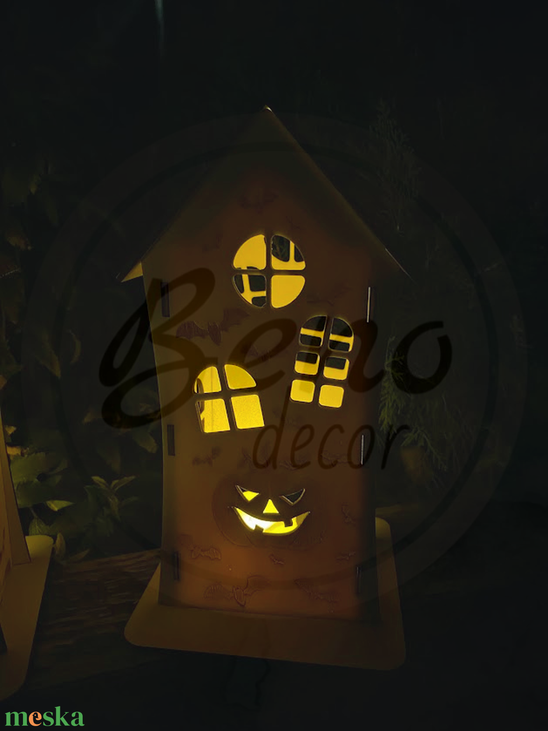 Halloween-i teamécses házikó - otthon & életmód - dekoráció - halloween - halloweeni dekoráció - Meska.hu Halloween-i teamécses házikó - otthon & életmód - dekoráció - halloween - halloweeni dekoráció - Meska.hu