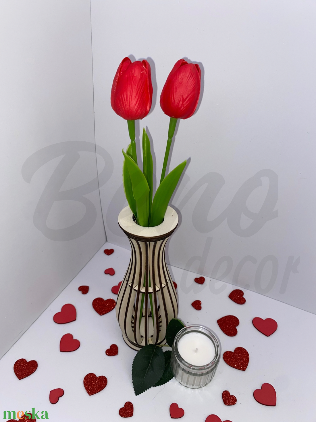 Elegáns tulipán váza - otthon & életmód - dekoráció - virágdísz és tartó - váza - Meska.hu Elegáns tulipán váza - otthon & életmód - dekoráció - virágdísz és tartó - váza - Meska.hu