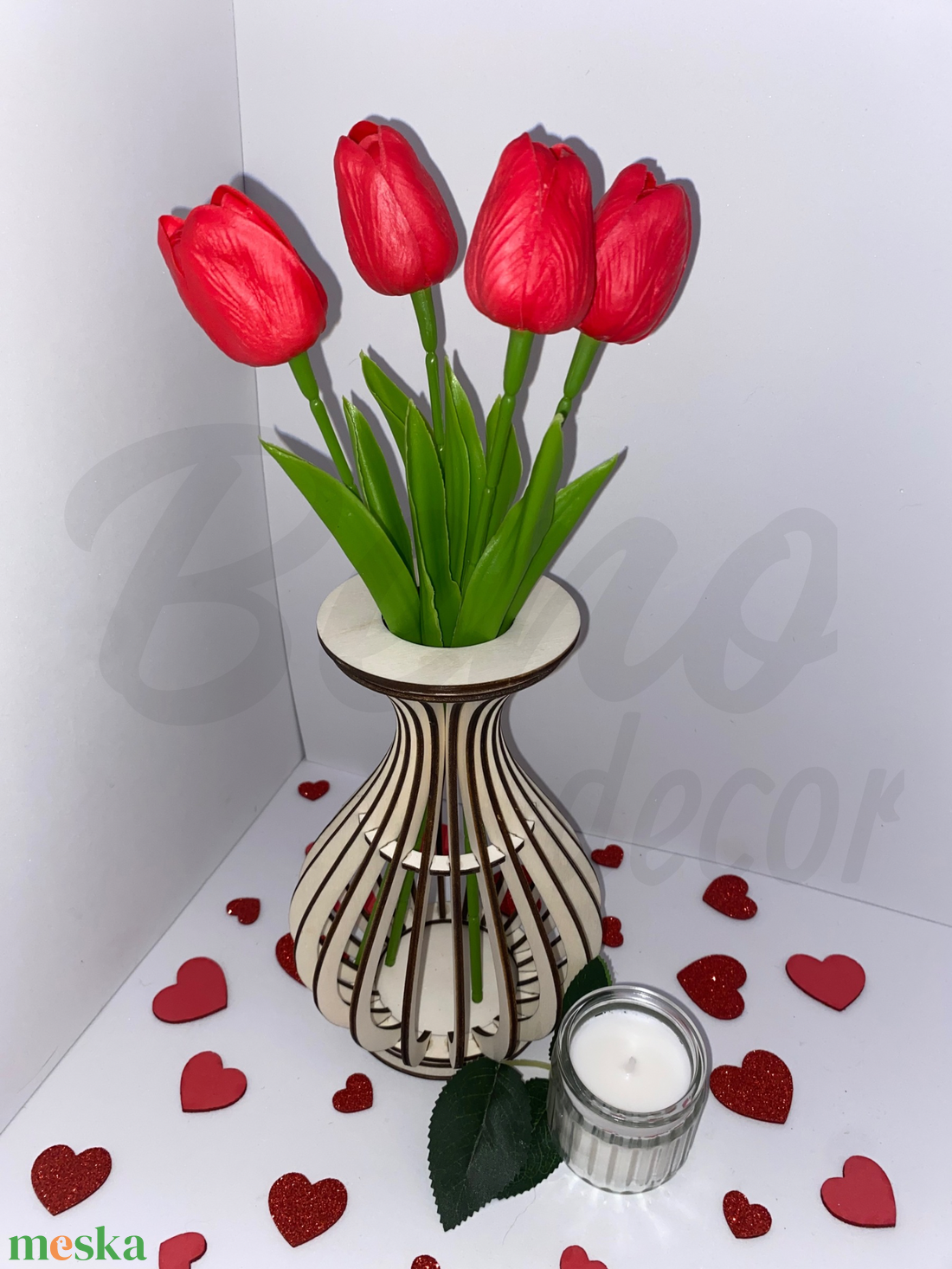 Elegáns tulipán váza - otthon & életmód - dekoráció - virágdísz és tartó - váza - Meska.hu Elegáns tulipán váza - otthon & életmód - dekoráció - virágdísz és tartó - váza - Meska.hu