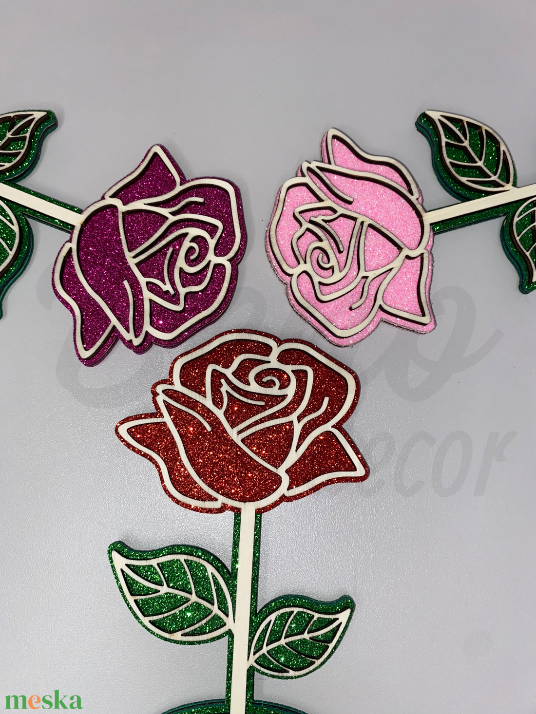 Varázslatos glitteres rózsa - otthon & életmód - dekoráció - asztal és polc dekoráció - asztaldísz - Meska.hu Varázslatos glitteres rózsa - otthon & életmód - dekoráció - asztal és polc dekoráció - asztaldísz - Meska.hu