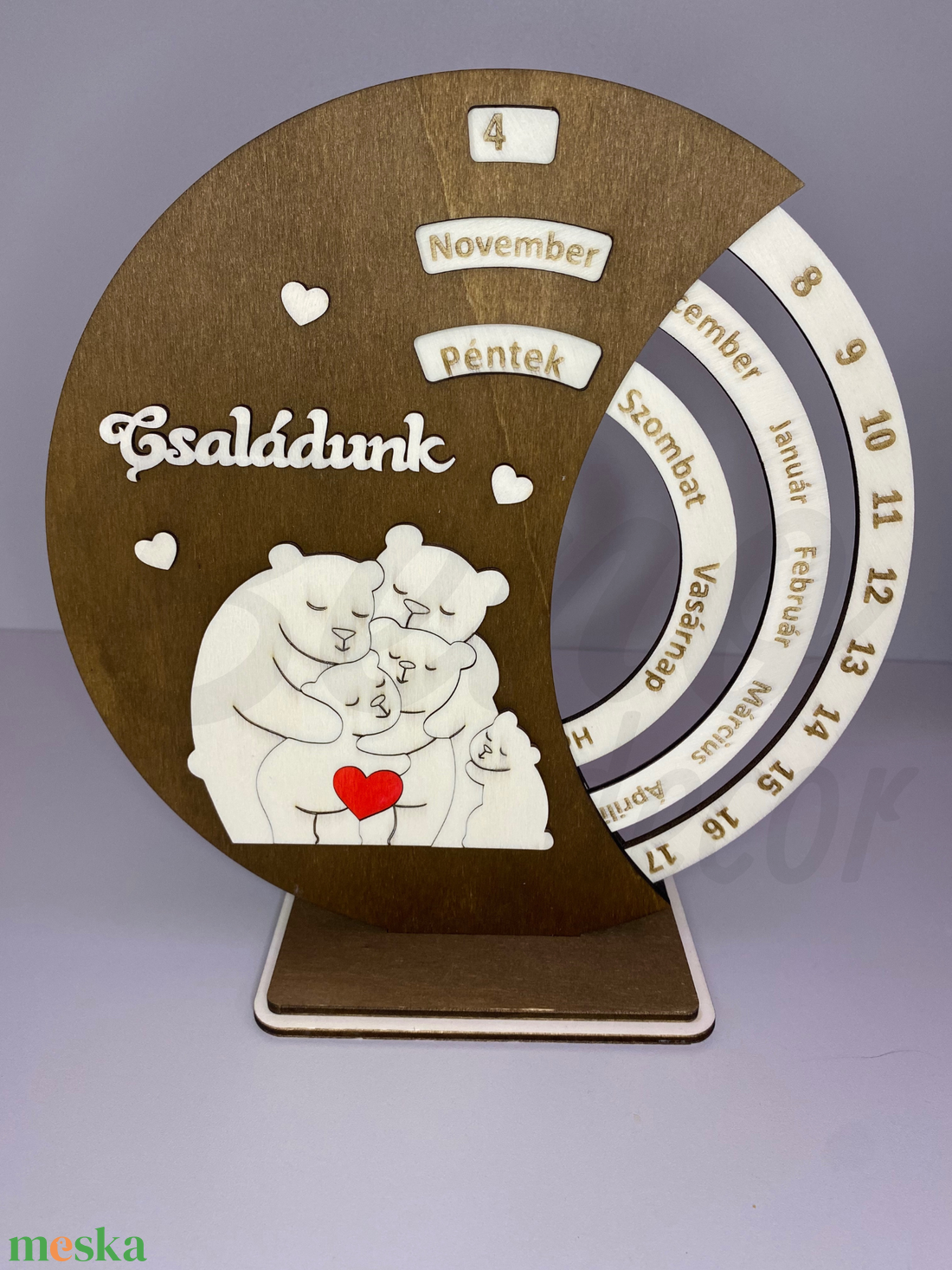 Családi öröknaptár - otthon & életmód - dekoráció - fali és függő dekoráció - falinaptár & öröknaptár - Meska.hu Családi öröknaptár - otthon & életmód - dekoráció - fali és függő dekoráció - falinaptár & öröknaptár - Meska.hu