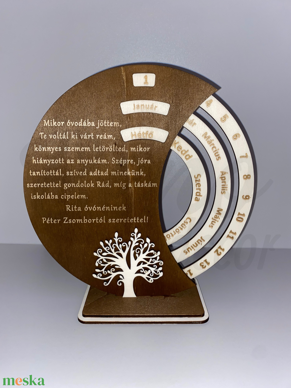 Öröknaptár óvodai ballagásra - otthon & életmód - dekoráció - fali és függő dekoráció - falinaptár & öröknaptár - Meska.hu