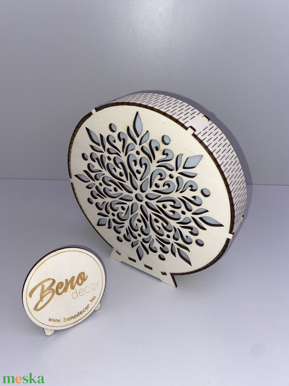 Virágmintás hangulatlámpa - otthon & életmód - dekoráció - asztal és polc dekoráció - asztaldísz - Meska.hu