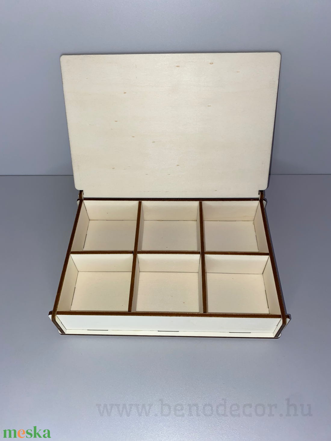 Fa ékszerdoboz  személyre szabható felirattal és mintával - ékszer - ékszertartó - ékszerdoboz - Meska.hu