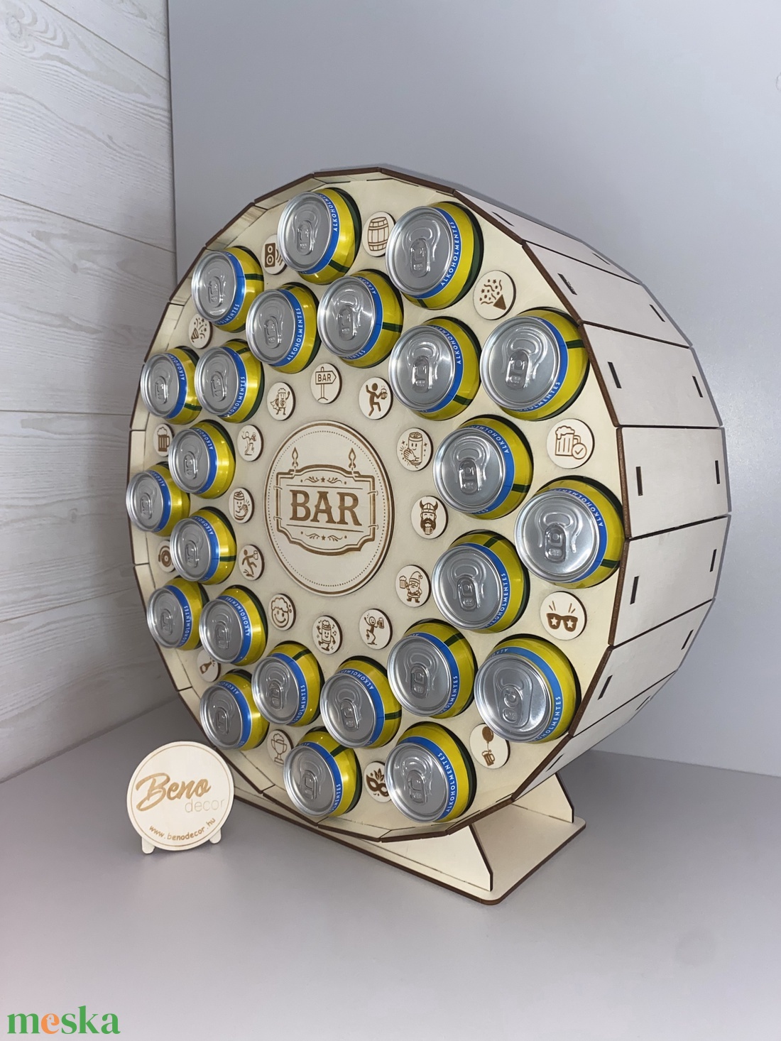 Söröshordó fából � férfi ajándék sörkedvelőknek - otthon & életmód - konyhafelszerelés, tálalás - italos kellékek - sörtartó - Meska.hu