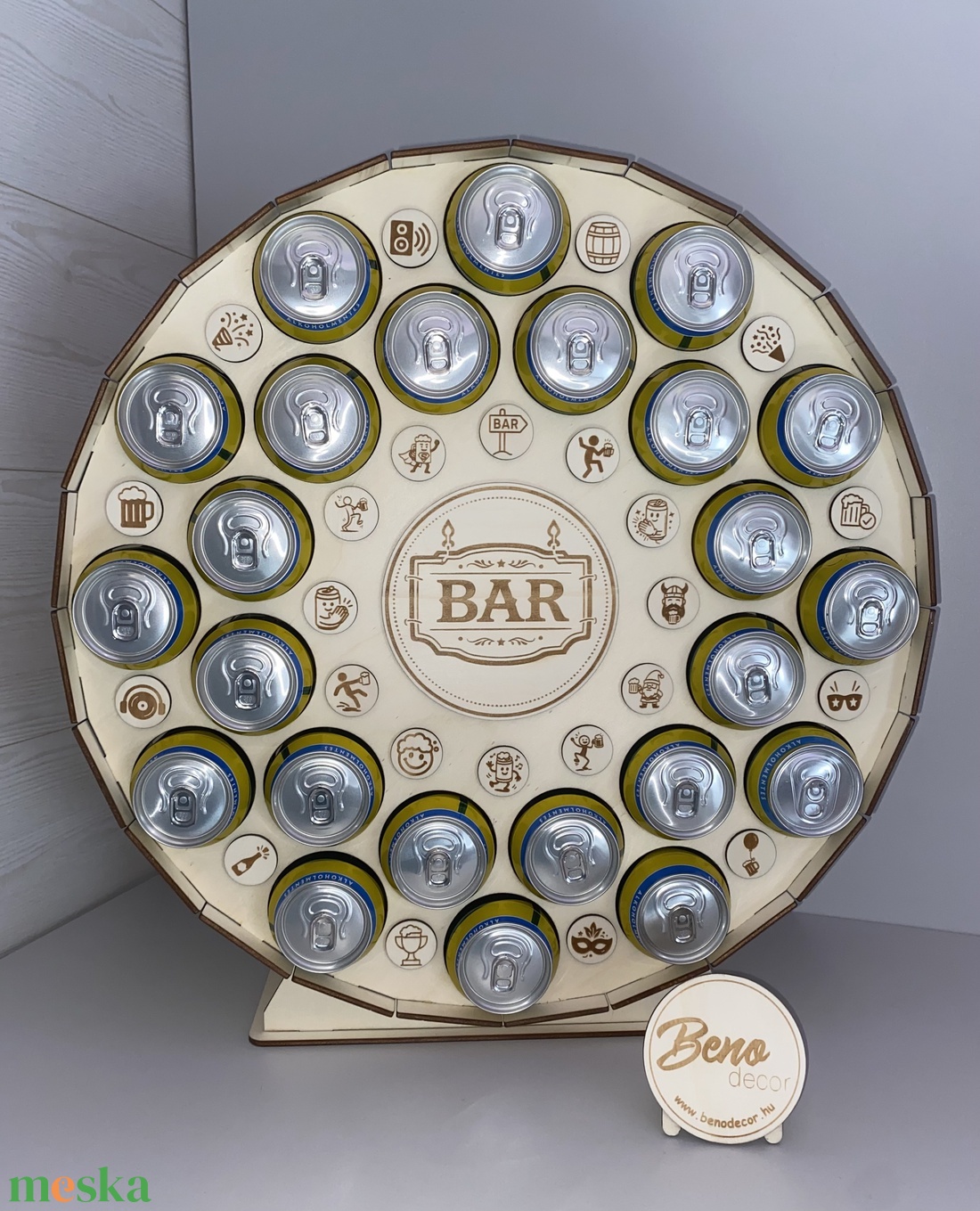 Söröshordó fából � férfi ajándék sörkedvelőknek - otthon & életmód - konyhafelszerelés, tálalás - italos kellékek - sörtartó - Meska.hu