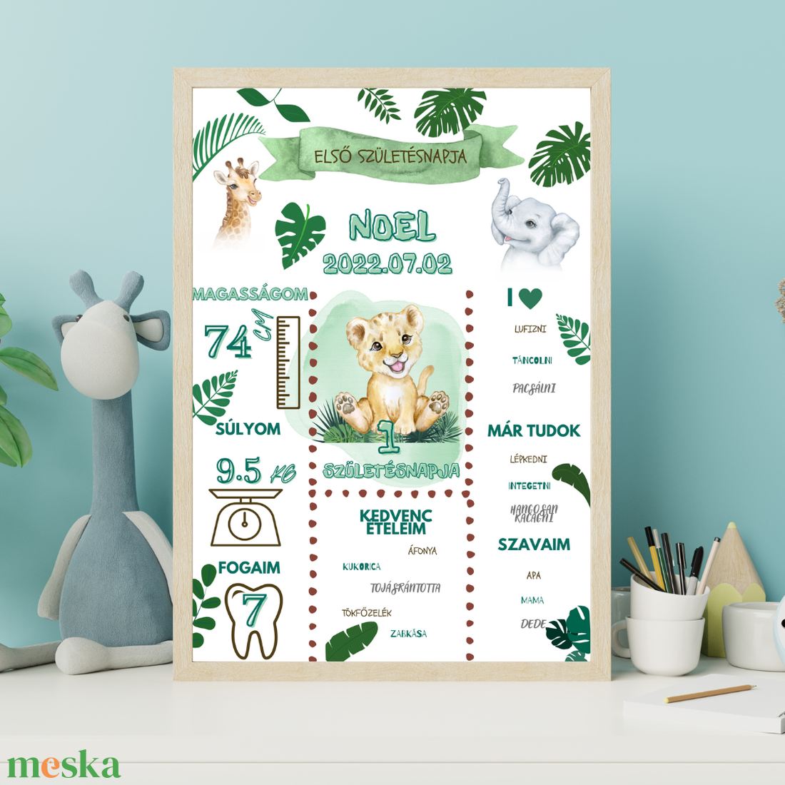 Egyedi Baba Poszter Jungle - művészet - grafika & illusztráció - digitális - Meska.hu Egyedi Baba Poszter Jungle - művészet - grafika & illusztráció - digitális - Meska.hu