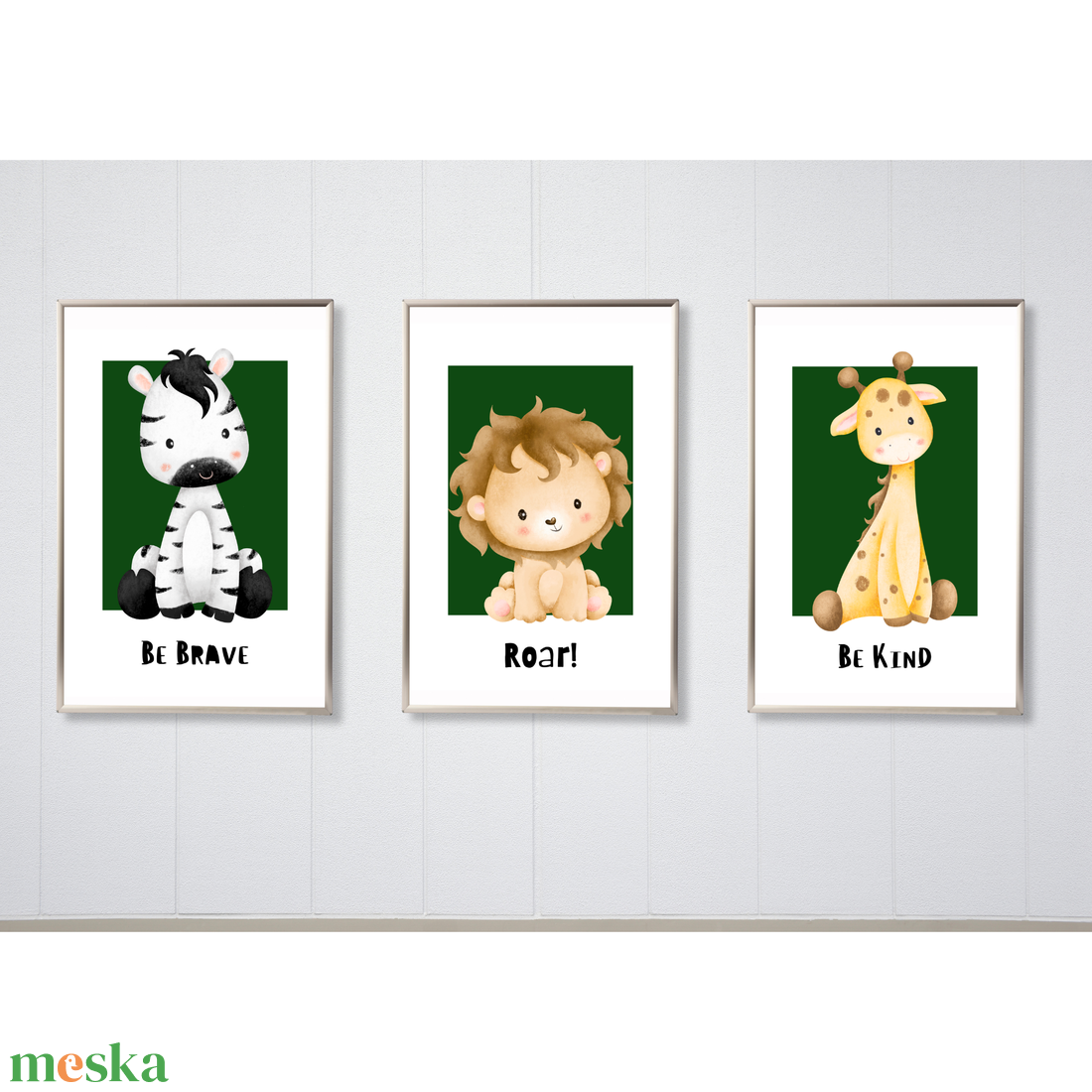 Szafaris poszter - művészet - grafika & illusztráció - digitális - Meska.hu