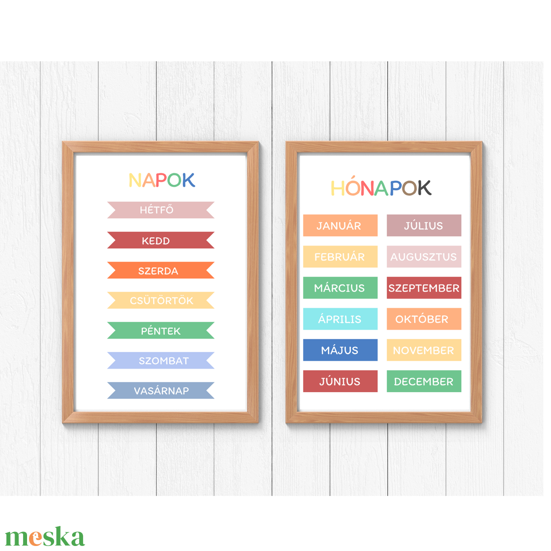 Napok/Hónapok poszter - művészet - grafika & illusztráció - digitális - Meska.hu Napok/Hónapok poszter - művészet - grafika & illusztráció - digitális - Meska.hu