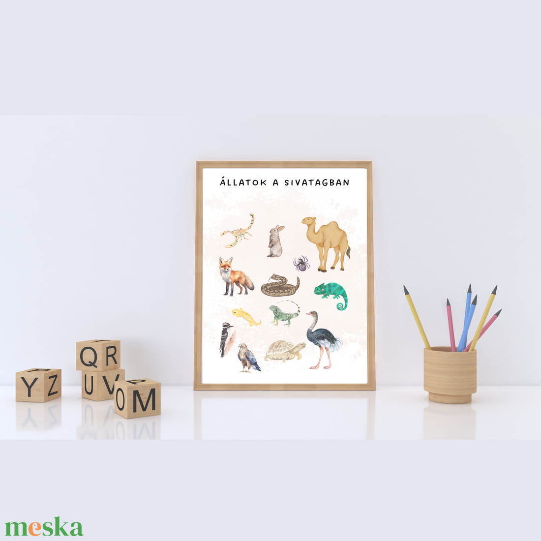 Állatok a sivatagban - művészet - grafika & illusztráció - digitális - Meska.hu Állatok a sivatagban - művészet - grafika & illusztráció - digitális - Meska.hu