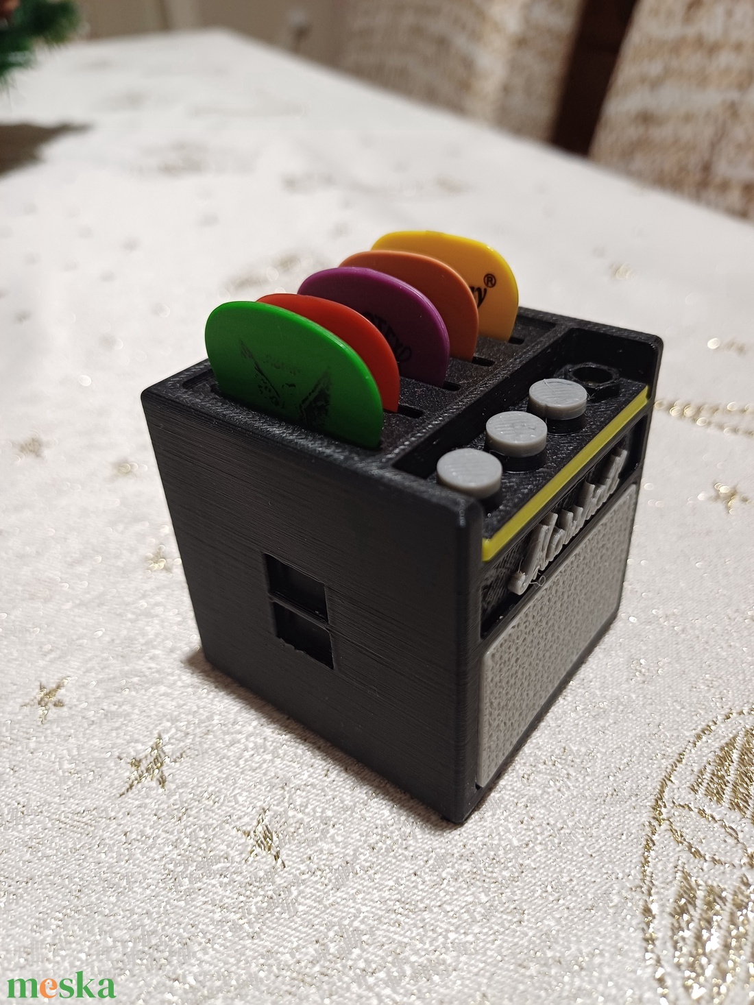 Gitár Pengető tartó - Marshall - 3D nyomtatott - akusztikus, basszus, elektromos gitár - könyv & zene - hangszer & hangszertok - Meska.hu