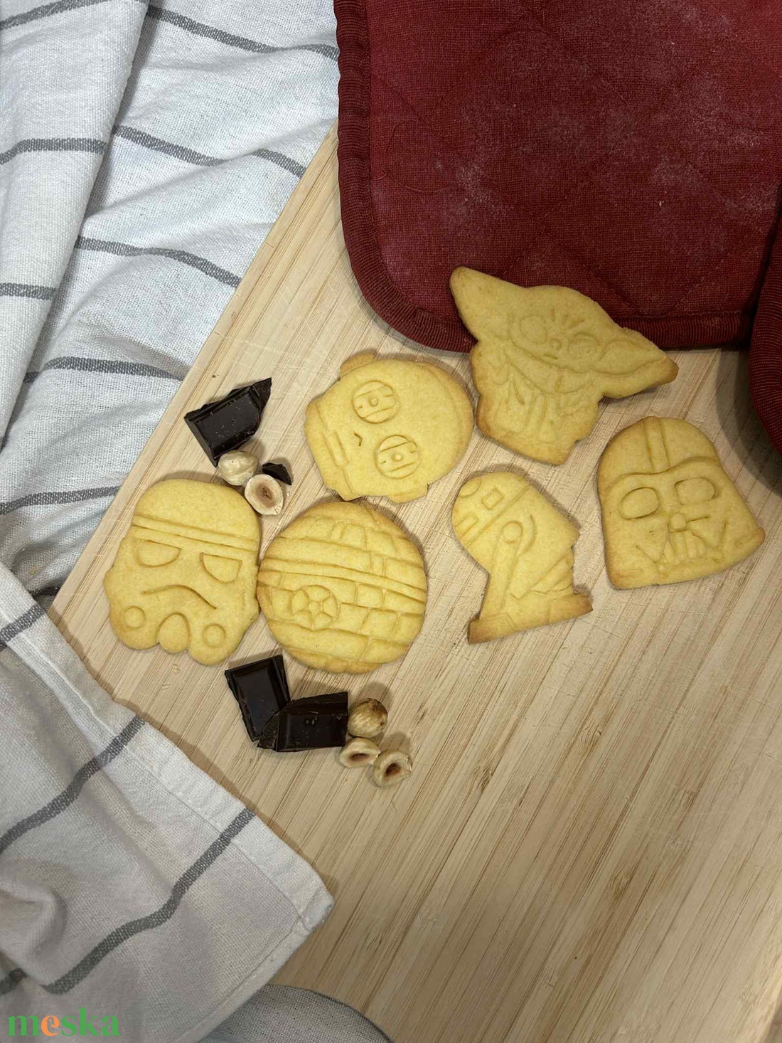  Star Wars - Süti kinyomó/kiszúró forma - Cookie Cutter - otthon & életmód - konyhafelszerelés, tálalás - sütés, főzés - sütikiszúró - Meska.hu