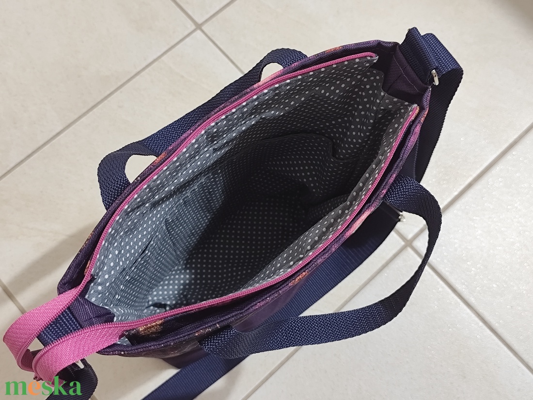 Oldaltáska  - táska & tok - kézitáska & válltáska - vállon átvethető táska - Meska.hu