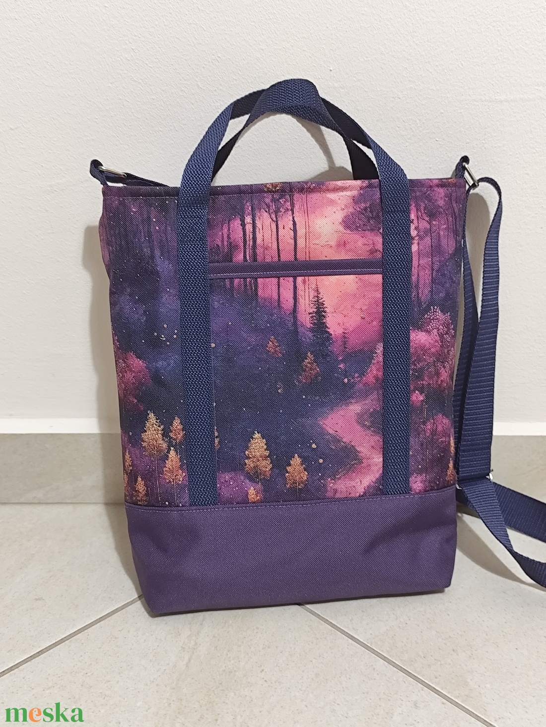 Oldaltáska  - táska & tok - kézitáska & válltáska - vállon átvethető táska - Meska.hu