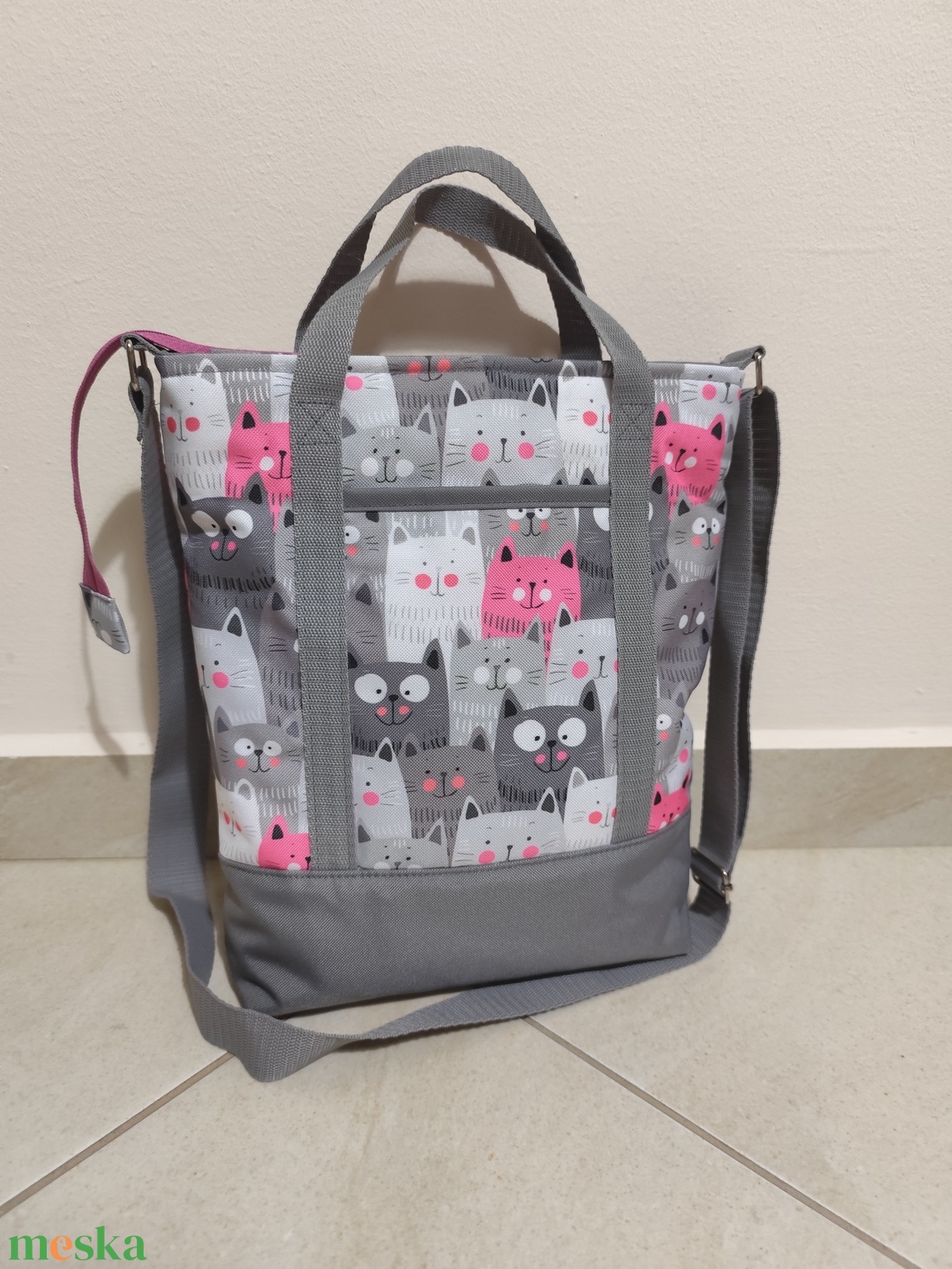 Oldaltáska  - táska & tok - kézitáska & válltáska - vállon átvethető táska - Meska.hu