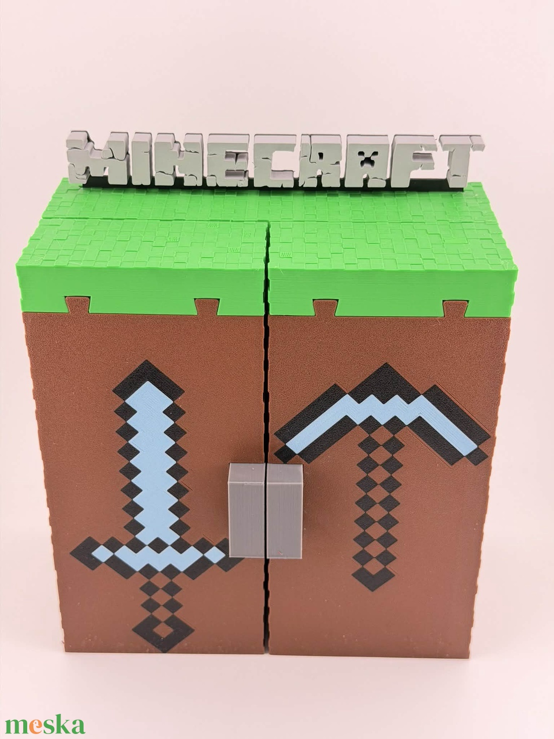 Minecraft kinder joy funko tarto csukható - otthon & életmód - dekoráció - asztal és polc dekoráció - díszdoboz - Meska.hu