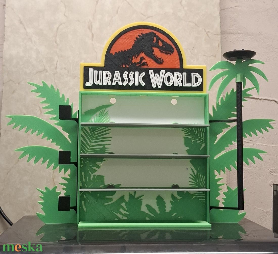 Jurassic World kinder figura tartó - otthon & életmód - dekoráció - asztal és polc dekoráció - dekorációs tál, tartó - Meska.hu