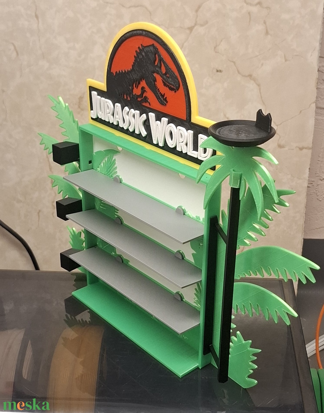 Jurassic World kinder figura tartó - otthon & életmód - dekoráció - asztal és polc dekoráció - dekorációs tál, tartó - Meska.hu