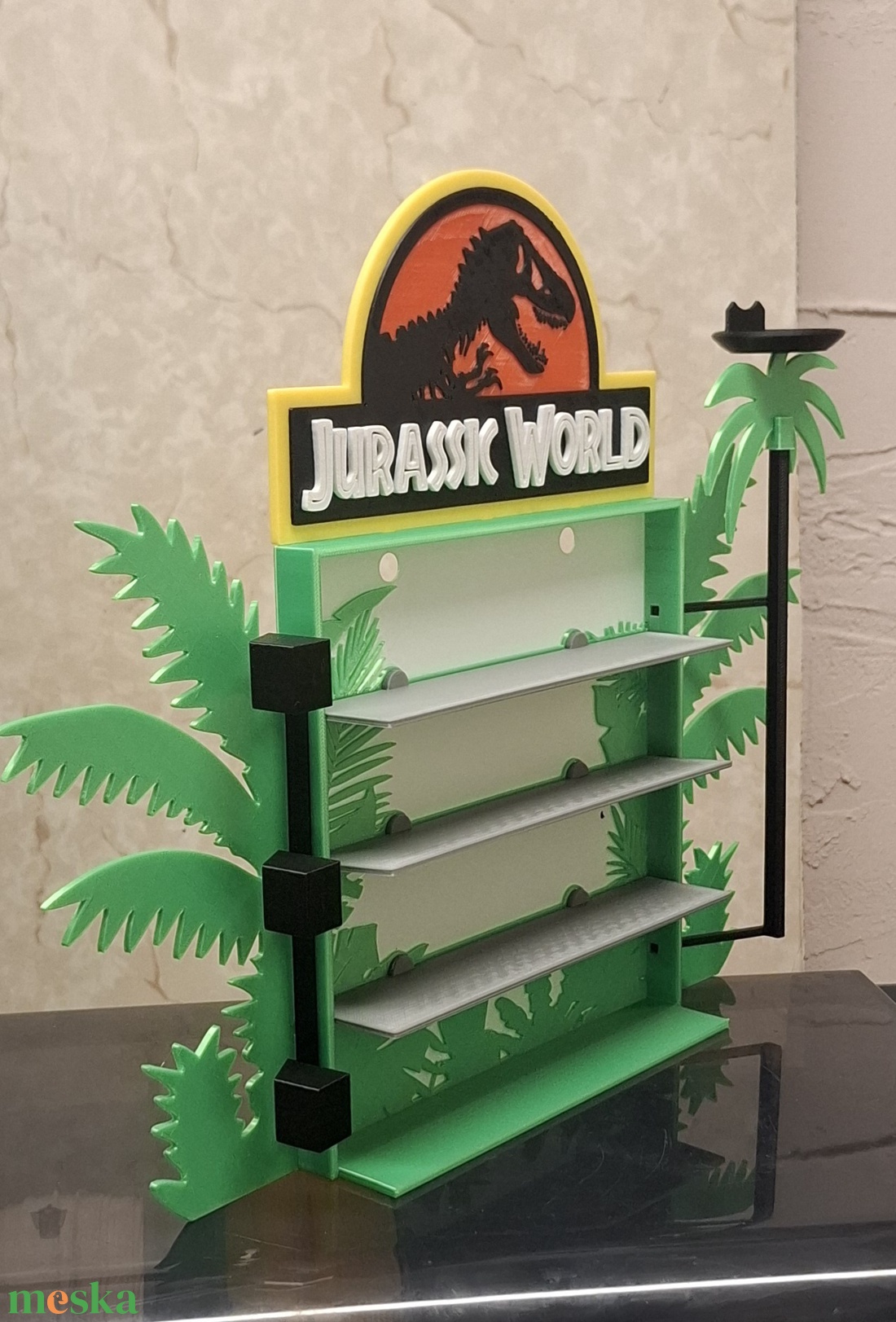 Jurassic World kinder figura tartó - otthon & életmód - dekoráció - asztal és polc dekoráció - dekorációs tál, tartó - Meska.hu