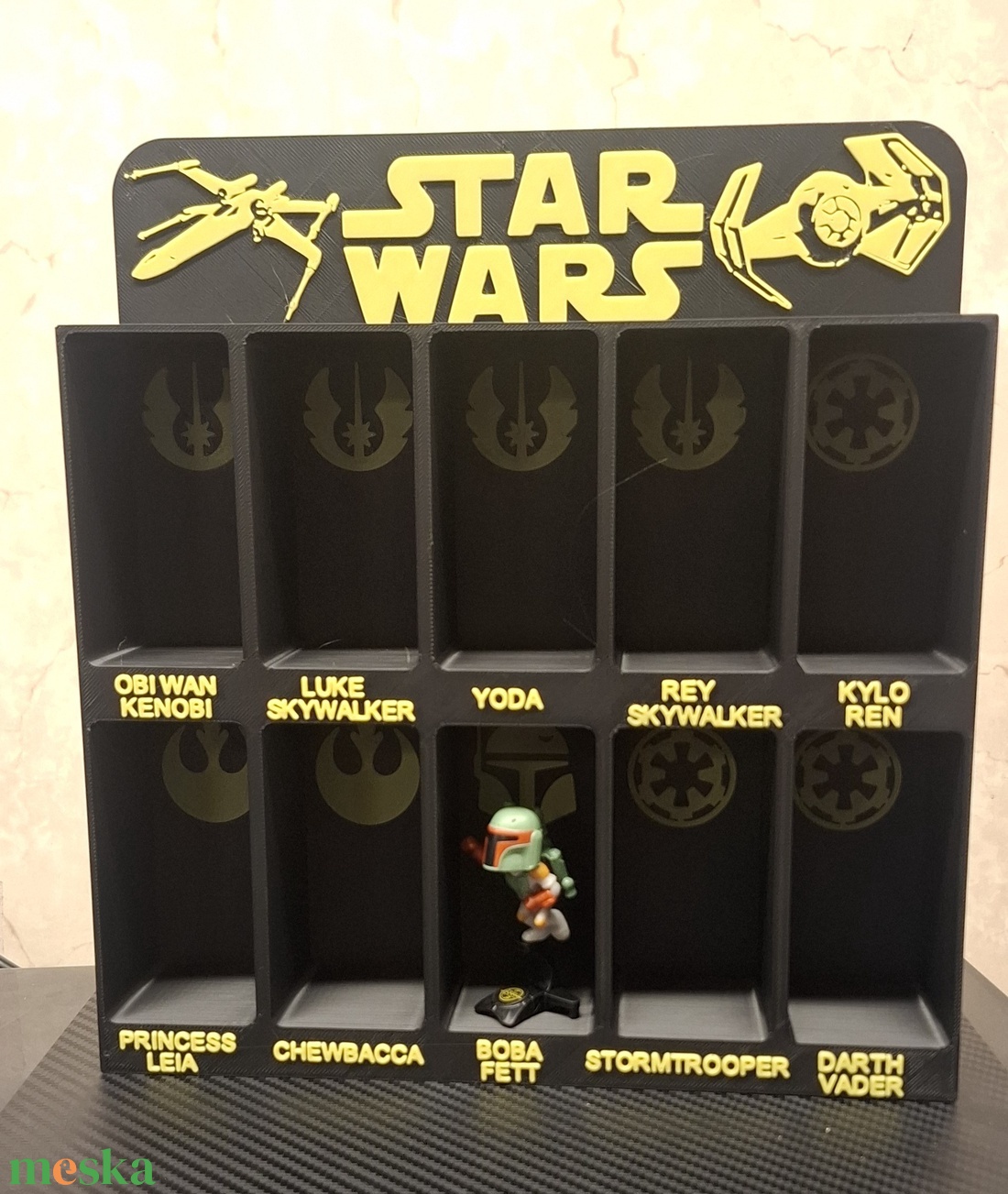 Jorassic world +starwars funko tartó - otthon & életmód - dekoráció - asztal és polc dekoráció - dekorációs tál, tartó - Meska.hu