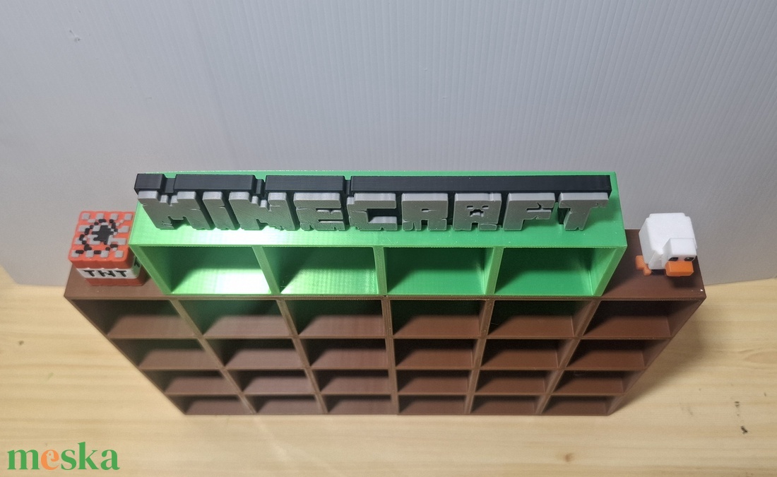 Minecraft Kinder joy funko tartó -  - Meska.hu