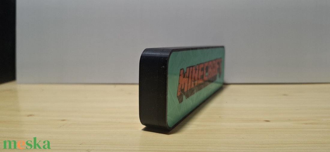 Minecraft dekor lámpa - otthon & életmód - dekoráció - asztal és polc dekoráció - asztaldísz - Meska.hu
