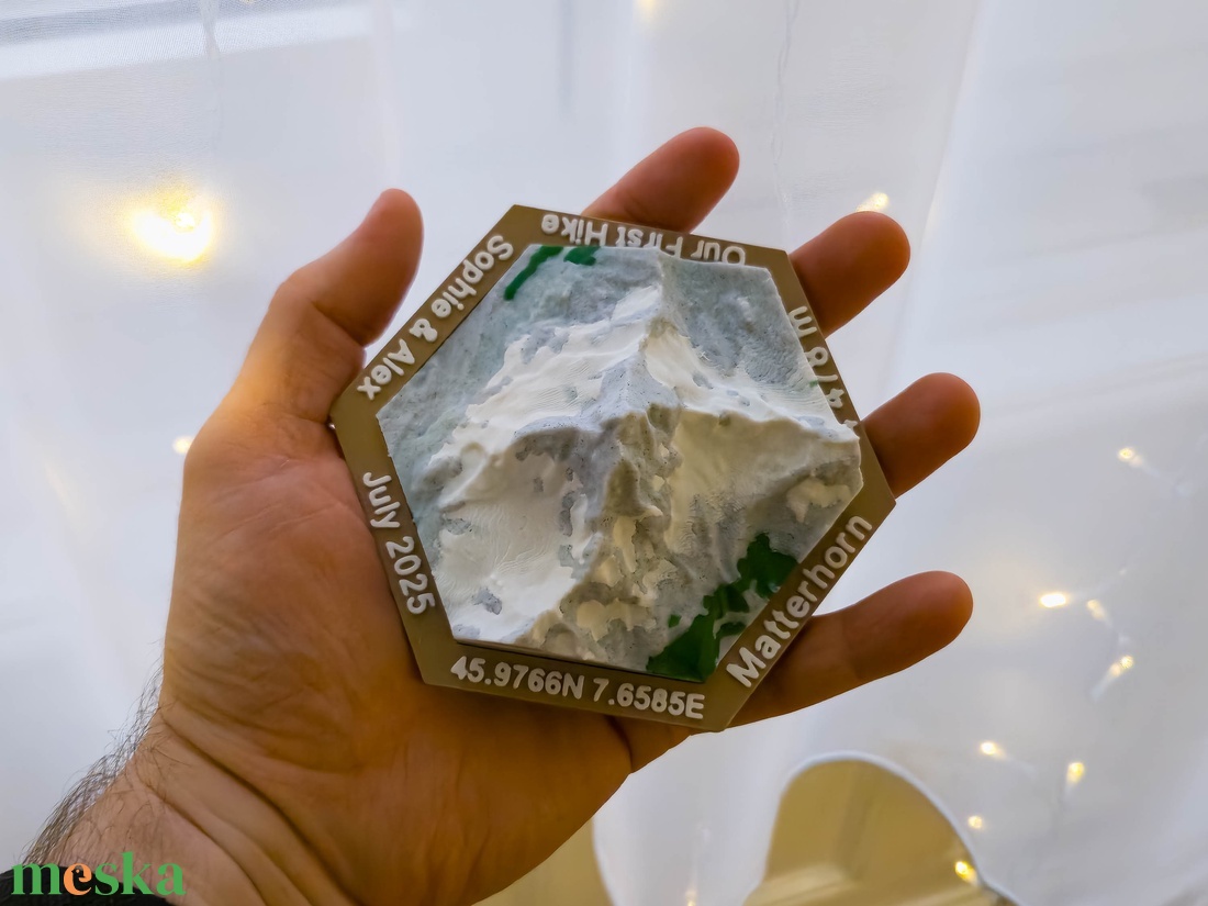 3D térkép egyedi helyszín - otthon & életmód - dekoráció - fali és függő dekoráció - térkép - Meska.hu