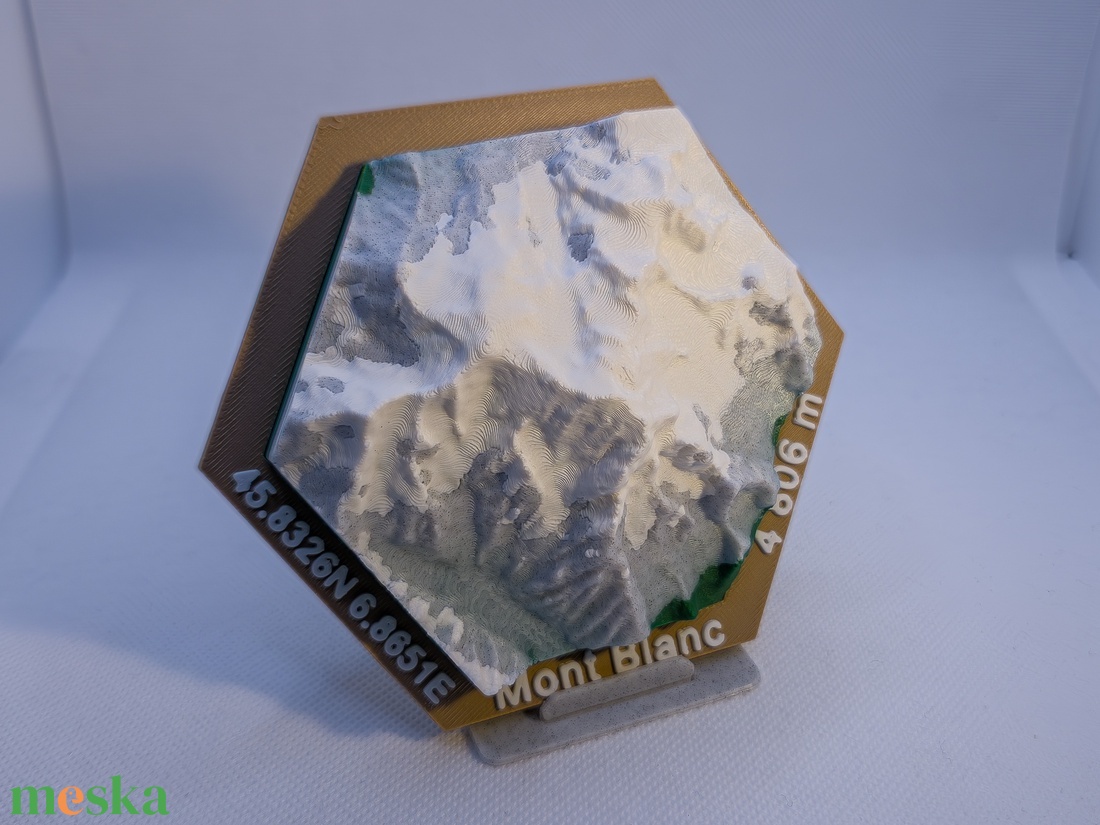 3D térkép egyedi helyszín - otthon & életmód - dekoráció - fali és függő dekoráció - térkép - Meska.hu