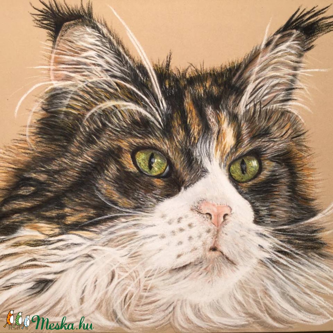 Cica/Kitten (pastel) - - Meska.hu Cica/Kitten (pastel) - - Meska.hu