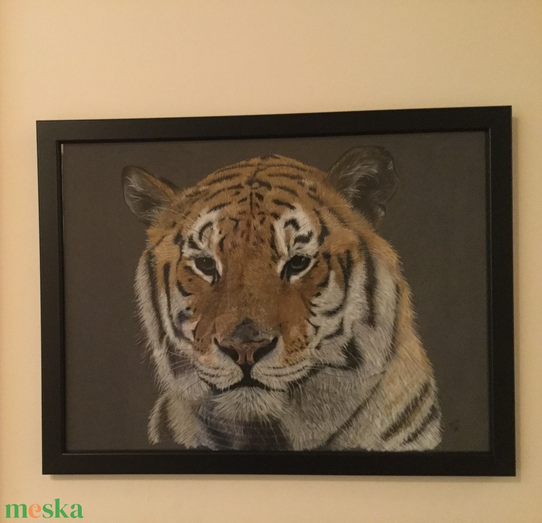 Tigris/Tiger, Zsűrizett festmény/Jury painting - művészet - festmény - pasztell - Meska.hu Tigris/Tiger, Zsűrizett festmény/Jury painting - művészet - festmény - pasztell - Meska.hu