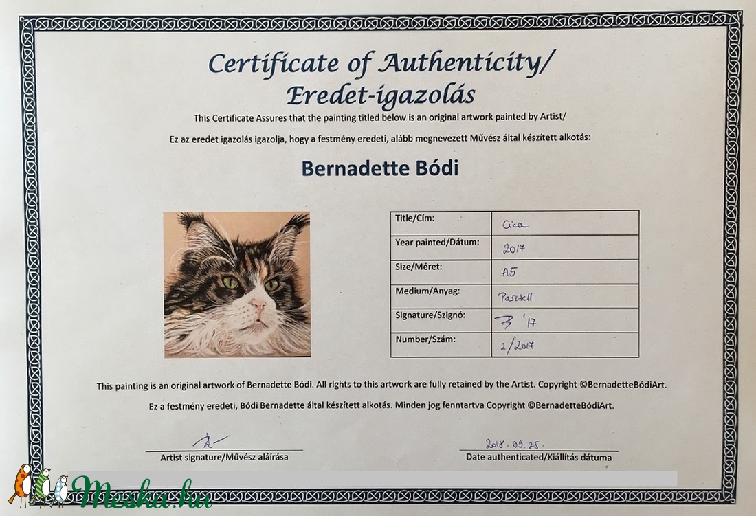 Cica/Kitten (pastel) - - Meska.hu Cica/Kitten (pastel) - - Meska.hu