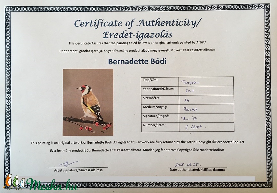 Tengelic/Goldfinch, Zsűrizett festmény/Jury painting - művészet - festmény - pasztell - Meska.hu Tengelic/Goldfinch, Zsűrizett festmény/Jury painting - művészet - festmény - pasztell - Meska.hu