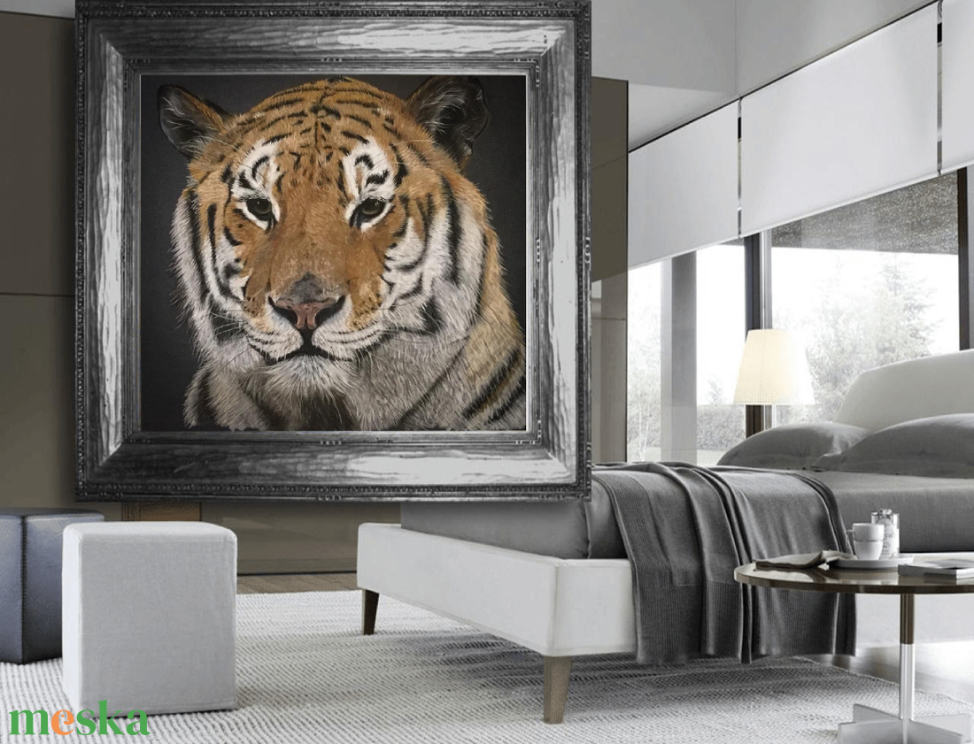 Tigris/Tiger, Zsűrizett festmény/Jury painting - művészet - festmény - pasztell - Meska.hu Tigris/Tiger, Zsűrizett festmény/Jury painting - művészet - festmény - pasztell - Meska.hu