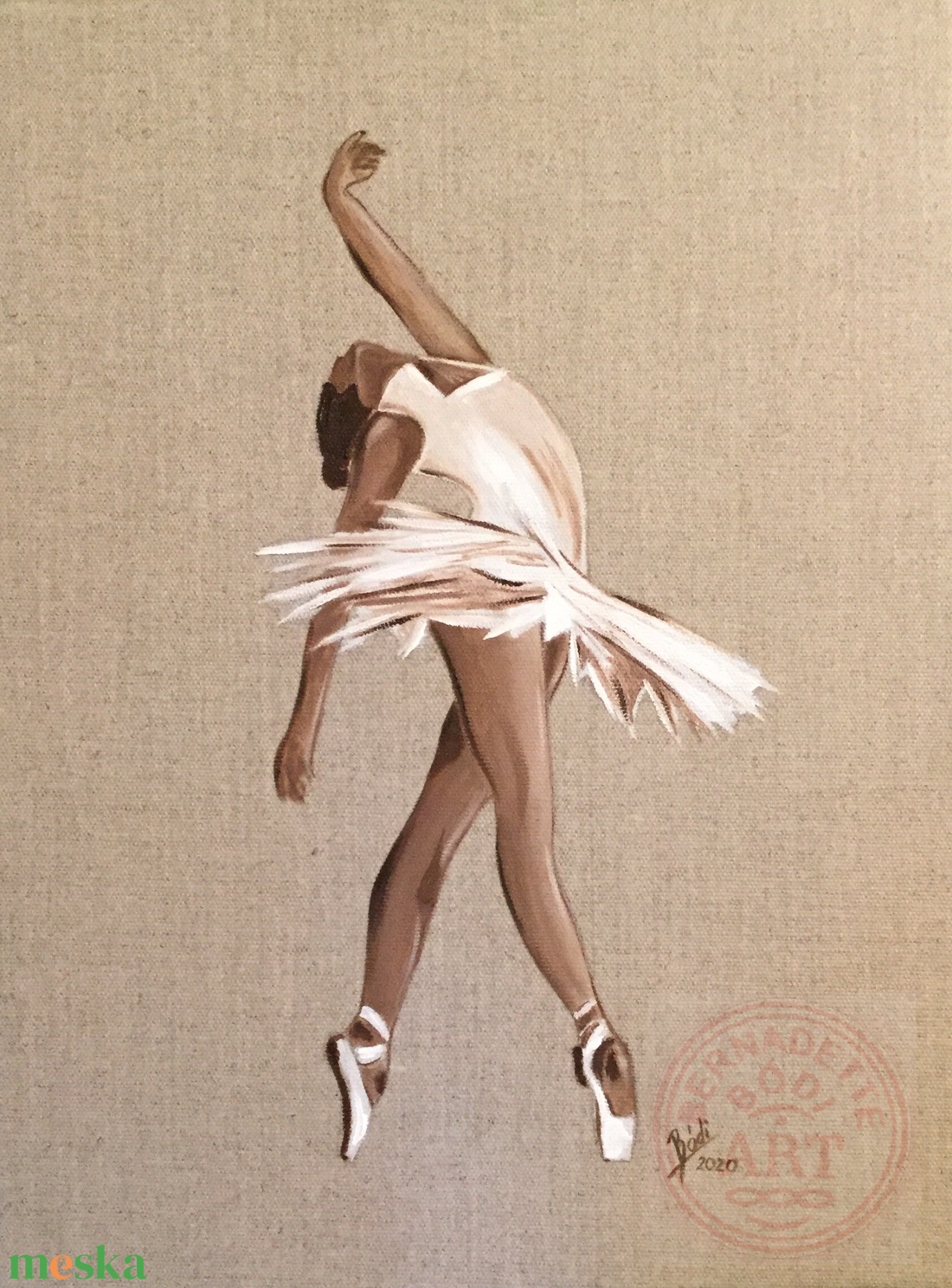 Ballet dancer - művészet - festmény - olajfestmény - Meska.hu Ballet dancer - művészet - festmény - olajfestmény - Meska.hu