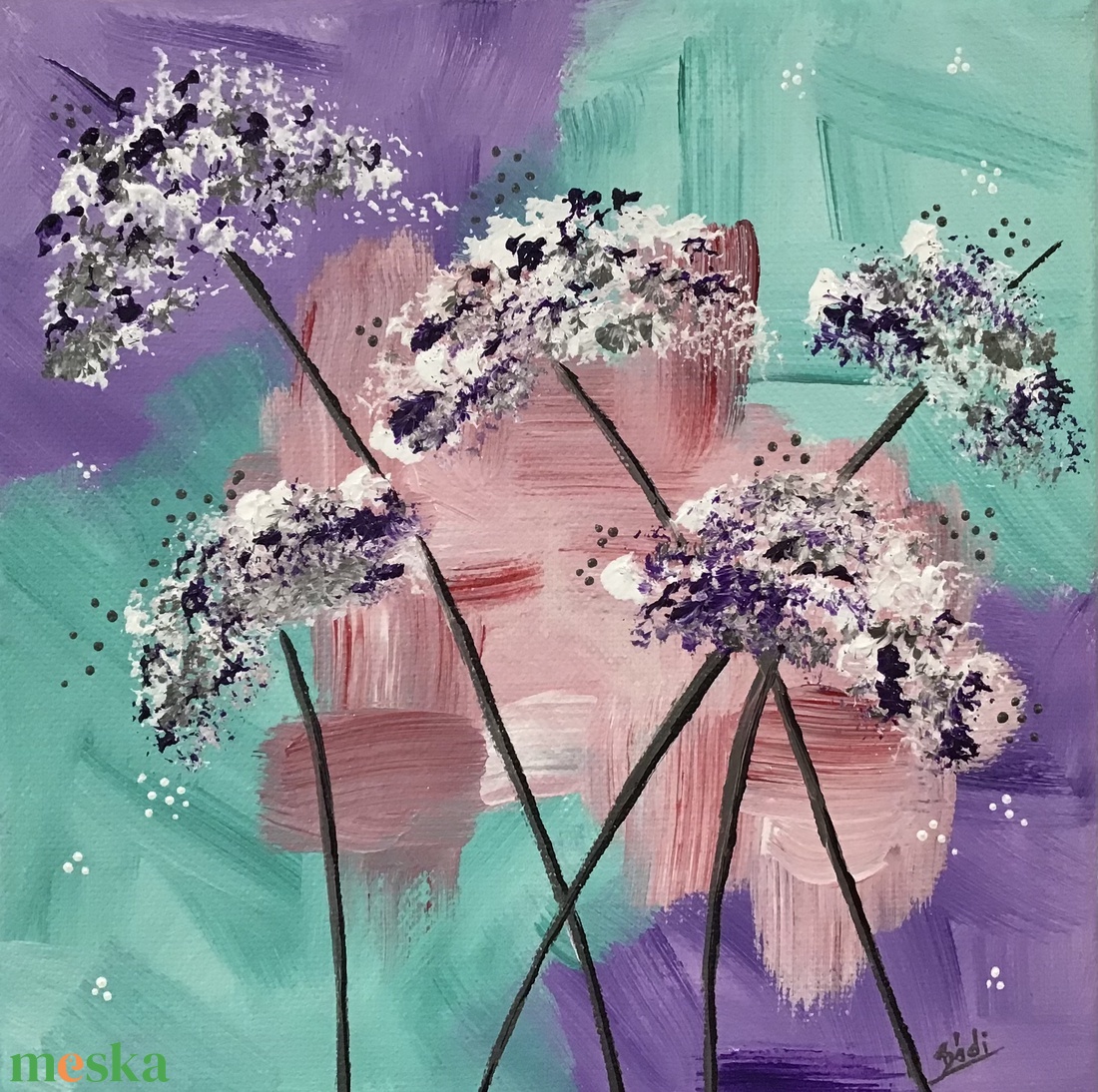 Jelkép - művészet - festmény - akril - Meska.hu