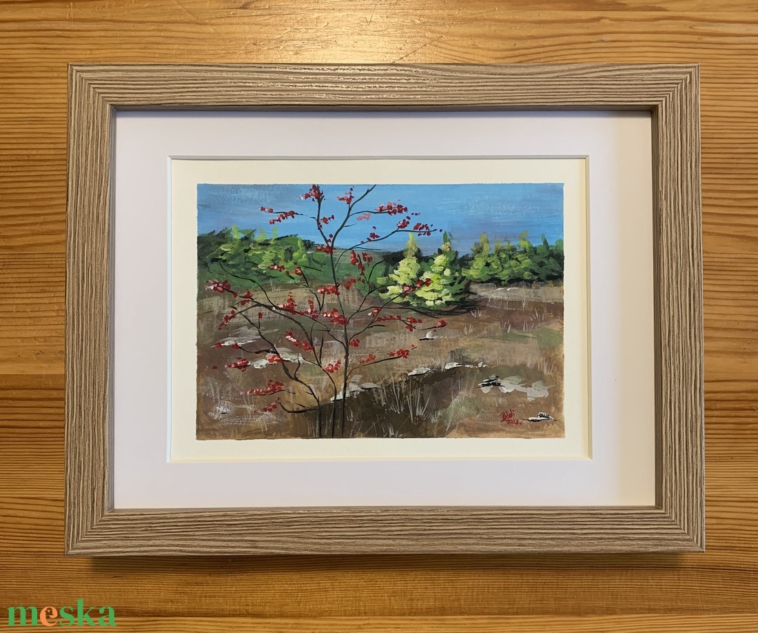 Kirándulás közben - művészet - festmény - akvarell - Meska.hu