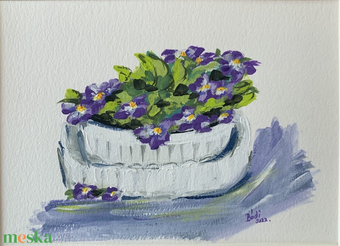 Ibolya - művészet - festmény - akvarell - Meska.hu