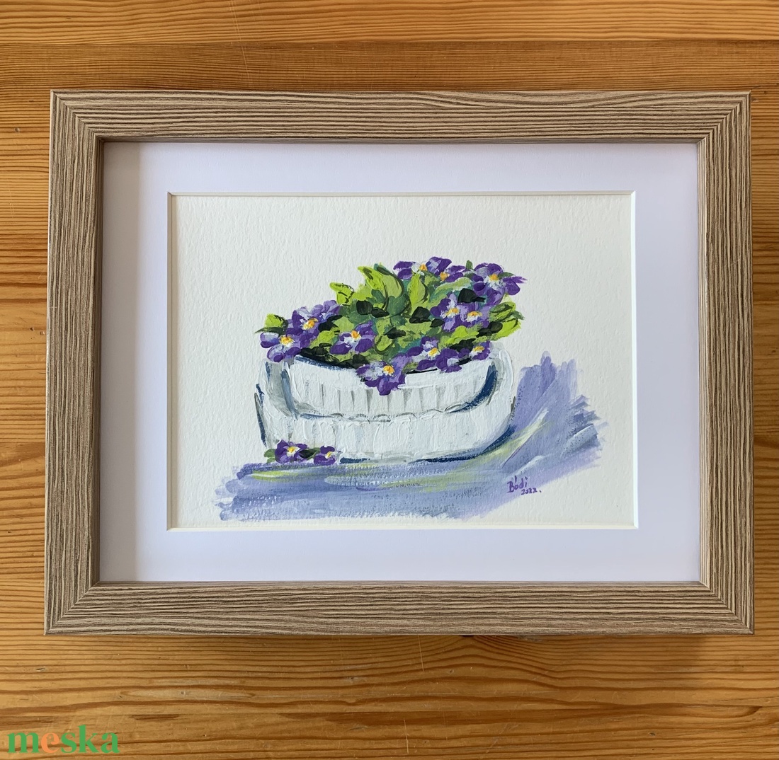 Ibolya - művészet - festmény - akvarell - Meska.hu