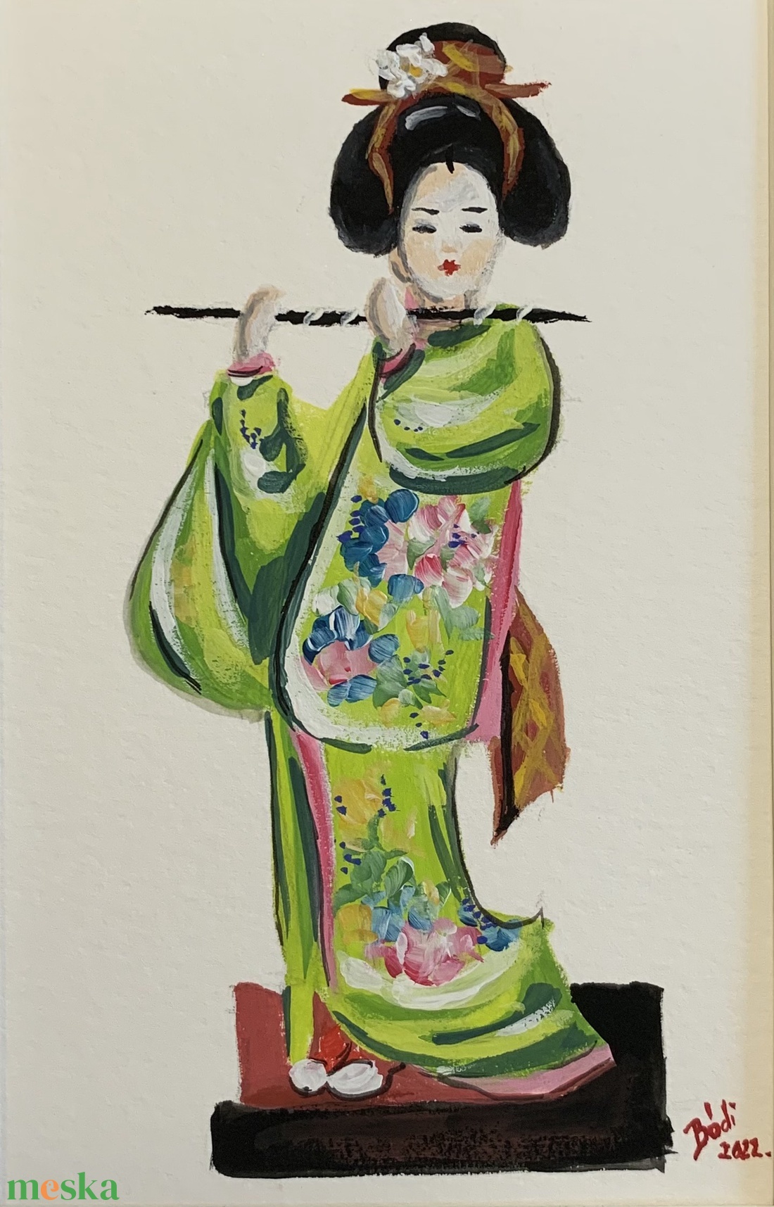 Gésa - művészet - festmény - akvarell - Meska.hu