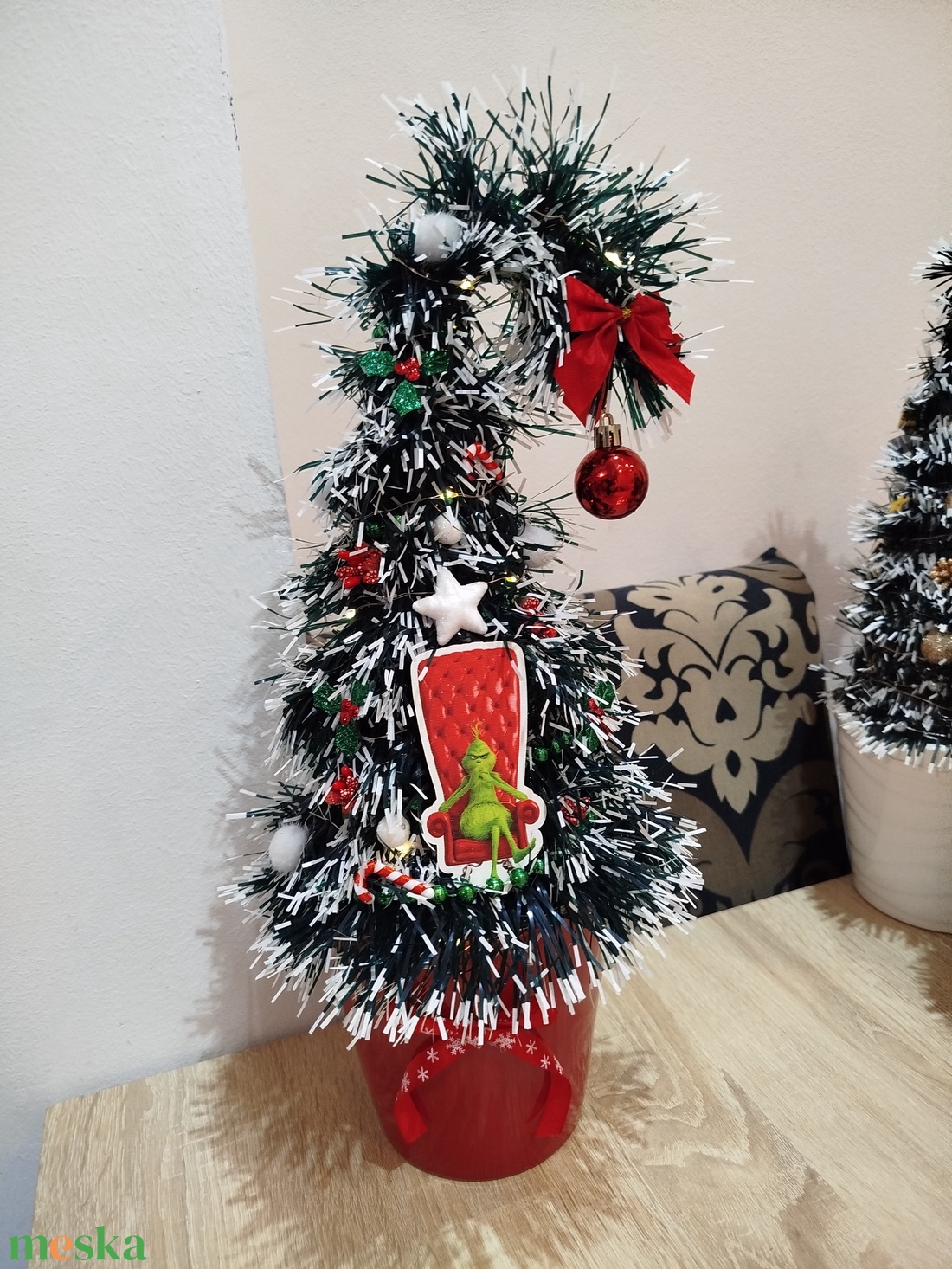 Örök grincsfa LED világítással - karácsony - karácsonyi lakásdekoráció - karácsonyfa, grincsfa - Meska.hu
