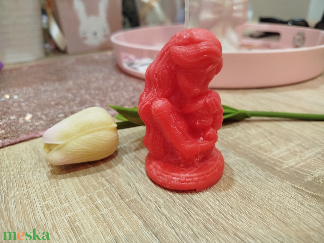 Anya lánya szeretet gyertya - otthon & életmód - gyertya, illat, aroma - gyertya - Meska.hu