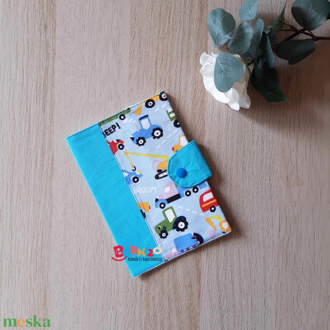 Színes autós egészségügyi könyv borító - otthon & életmód - papír, írószer - egészségügyi kiskönyv borító - Meska.hu