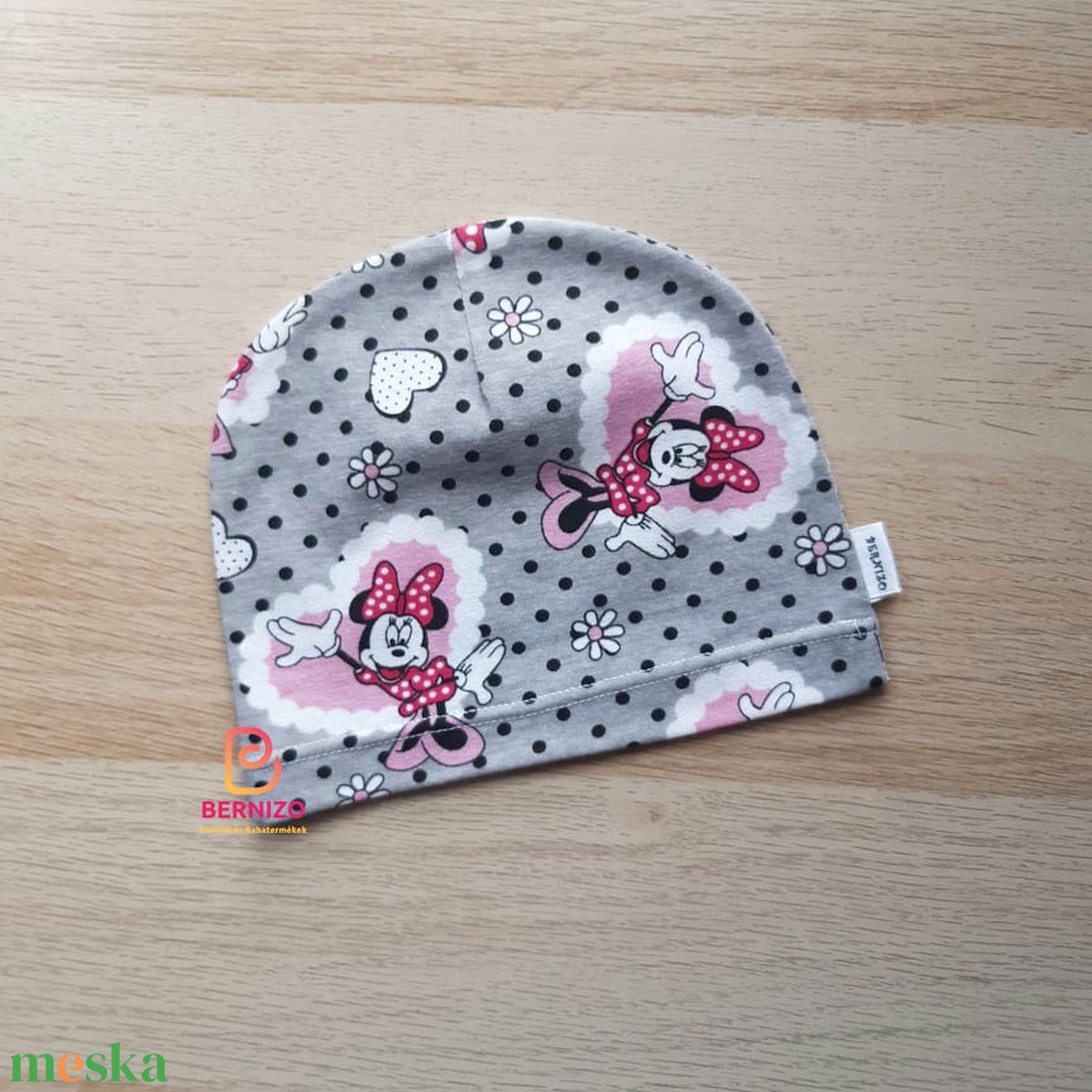 Minnie mouse beanie sapka - ruha & divat - babaruha & gyerekruha - babasapka - Meska.hu