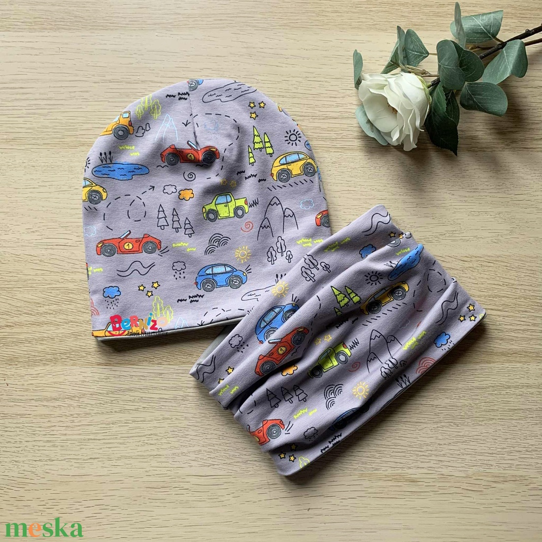 Szürke színes autós beanie sapka - csősál szett - ruha & divat - sál, sapka, kendő - sapka - Meska.hu Szürke színes autós beanie sapka - csősál szett - ruha & divat - sál, sapka, kendő - sapka - Meska.hu
