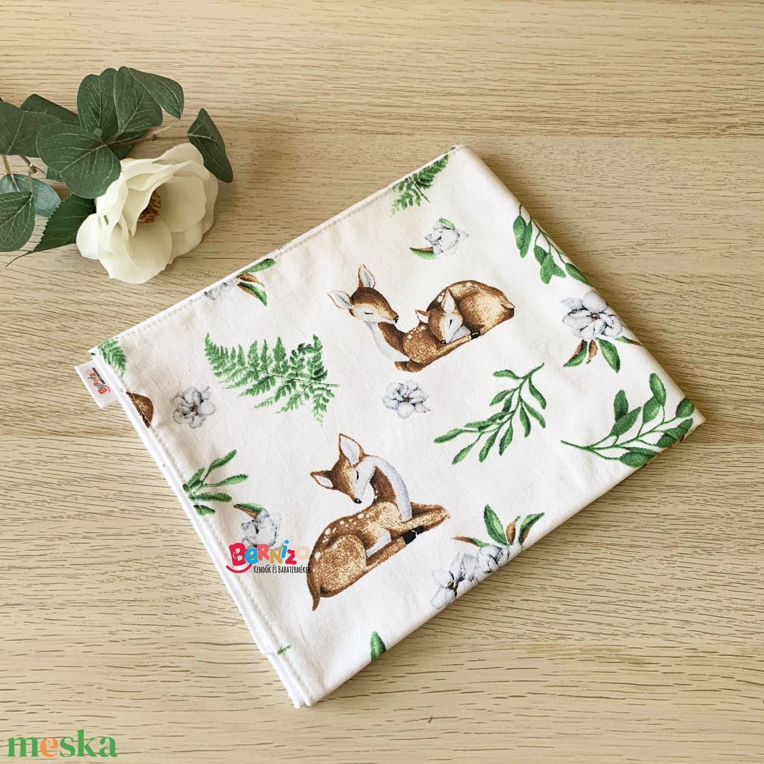 Őzes pelenkázó alátét - szépségápolás - pelenka & babaápolás - pelenkázó alátét - Meska.hu