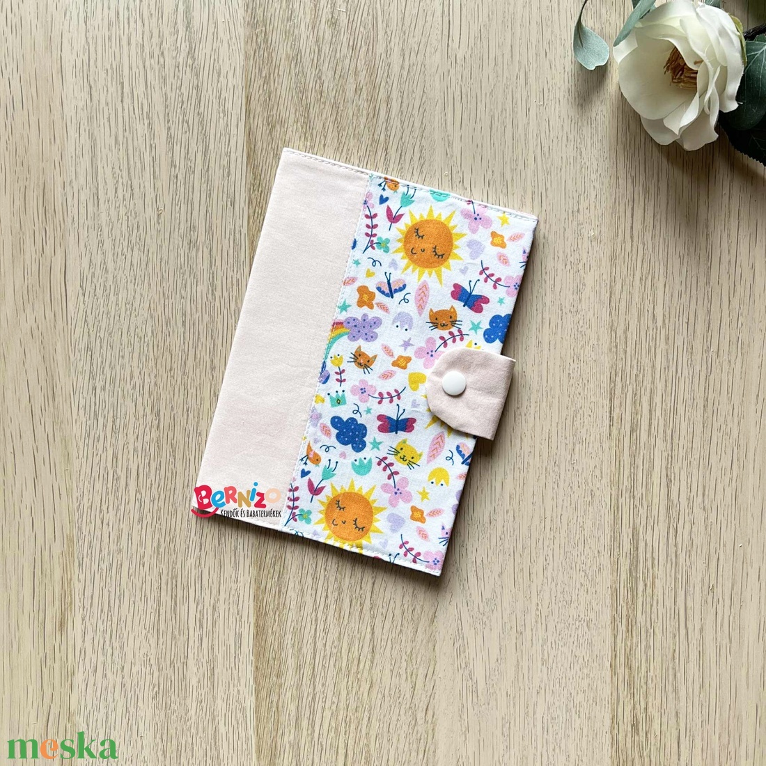 Napocskás egészségügyi kiskönv borító  - táska & tok - bevásárlás & shopper táska - zöldség/gyümölcs zsák - Meska.hu